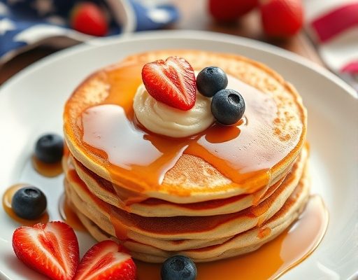 Pancake Recipe, How To Make Fluffy Pancake From Scratch