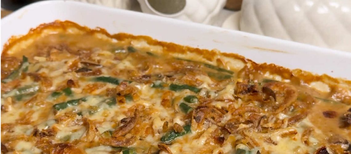 Green Bean Casserole Recipe, How To Make This Simple Flavorful And Easy From Scratch