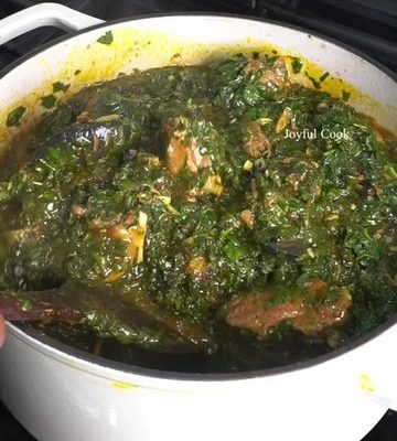 Nigerian Edikang Ikong Soup Recipe