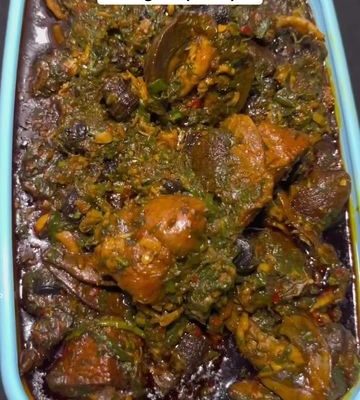 Traditional Nigerian Afang Soup Recipe