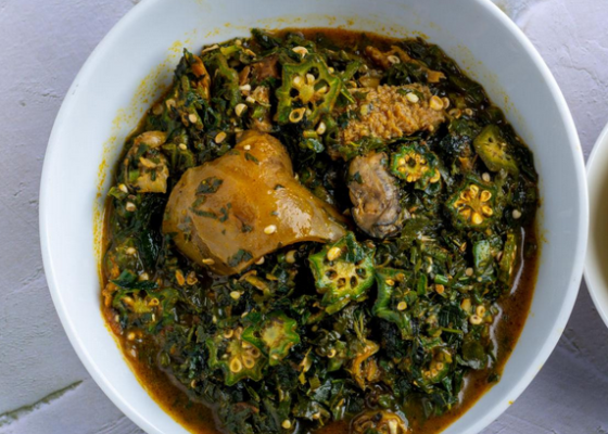 Nigerian Okro Soup (Draw Soup) Recipe