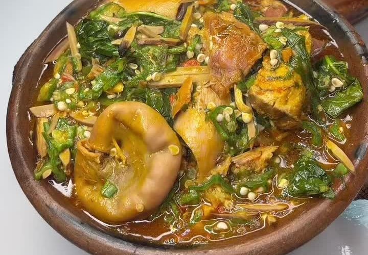 Nigerian Ofe Ugba (Oil Bean Soup) Recipe